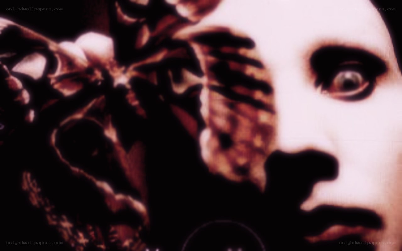 distorted face with skeletal overlay