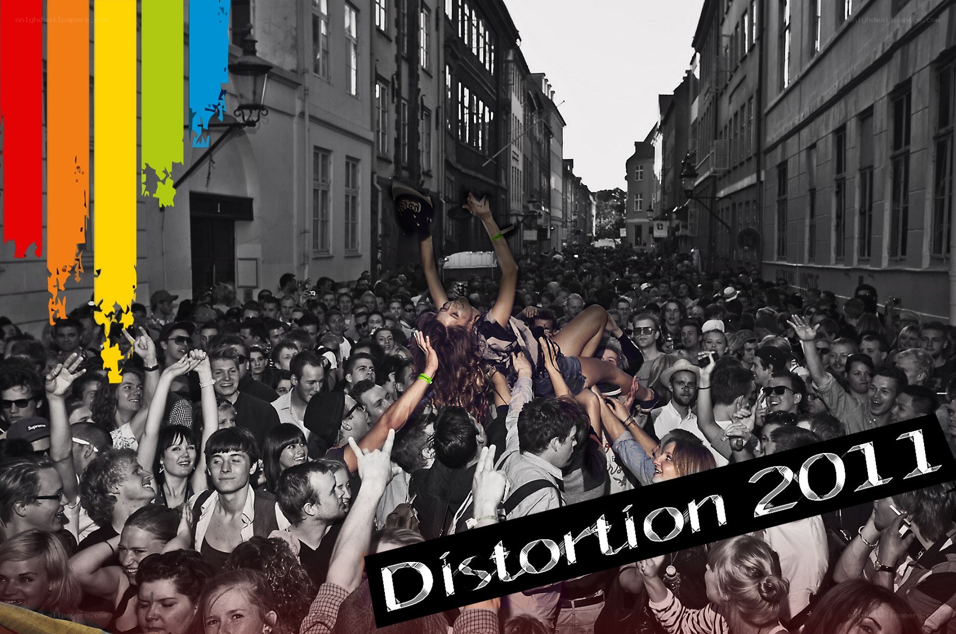 Distortion Festival 2011 crowd