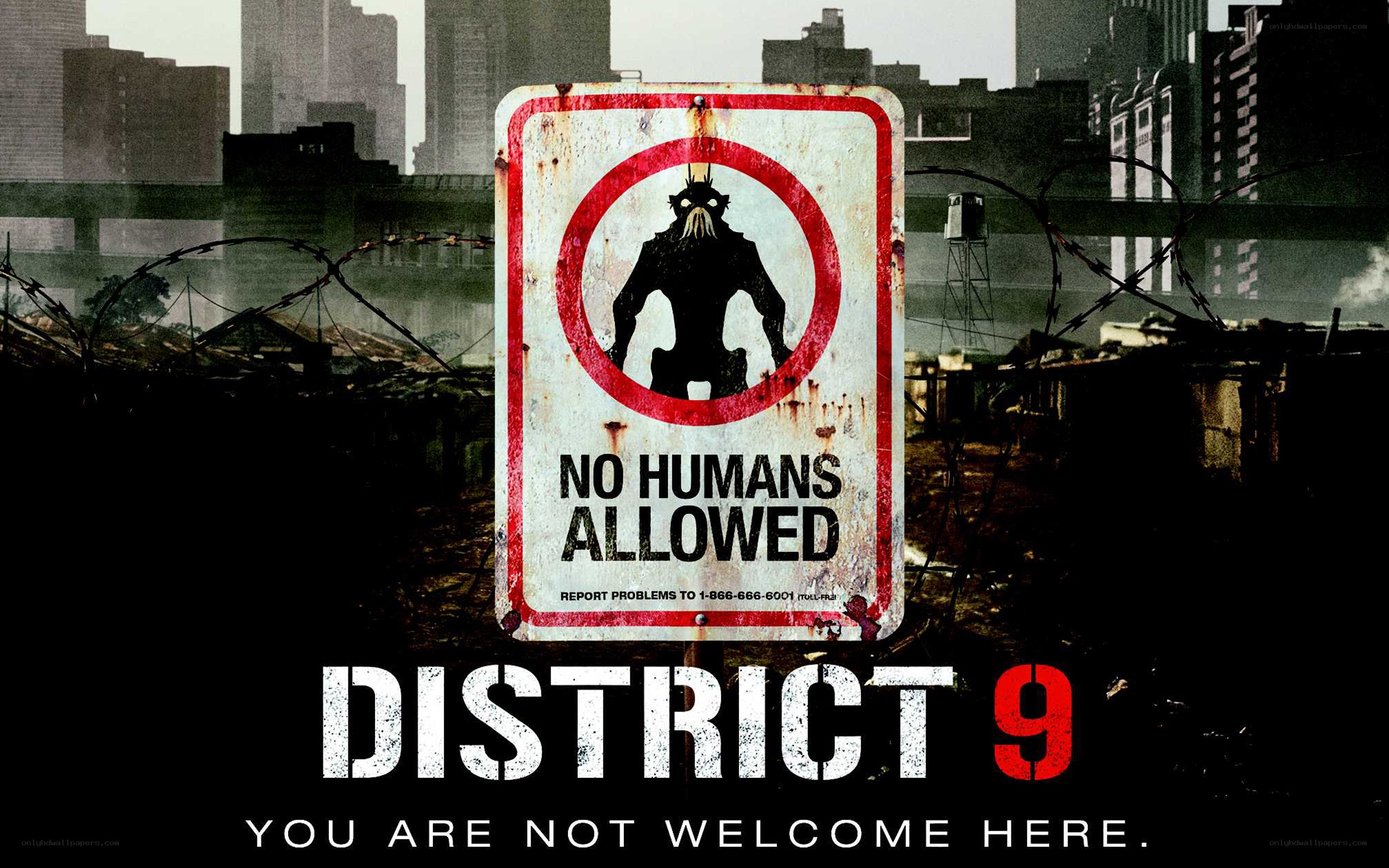 District 9 movie poster
