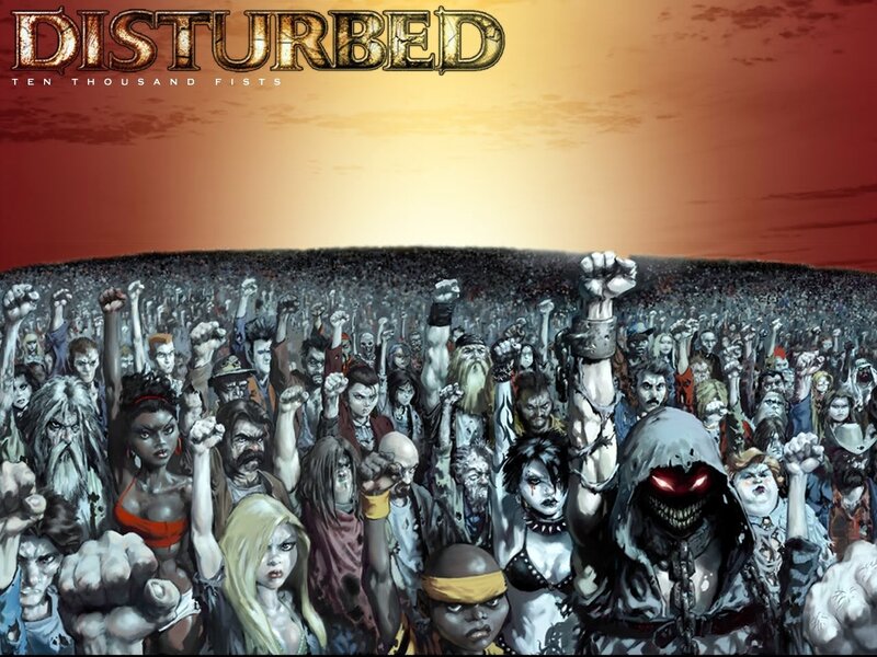 Disturbed album cover art