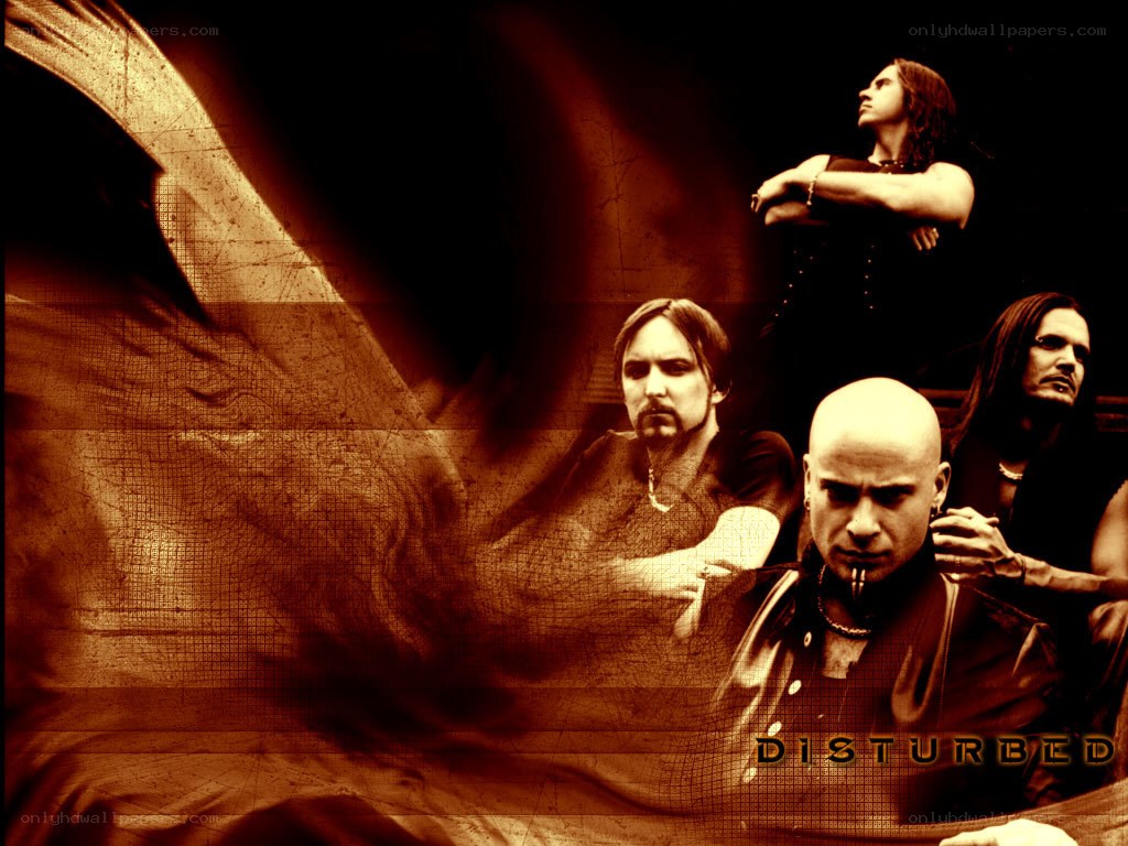 Disturbed band collage