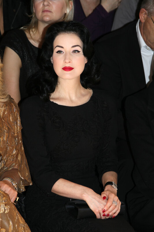 Dita Von Teese at an event