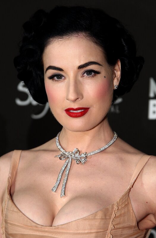 Dita Von Teese at event