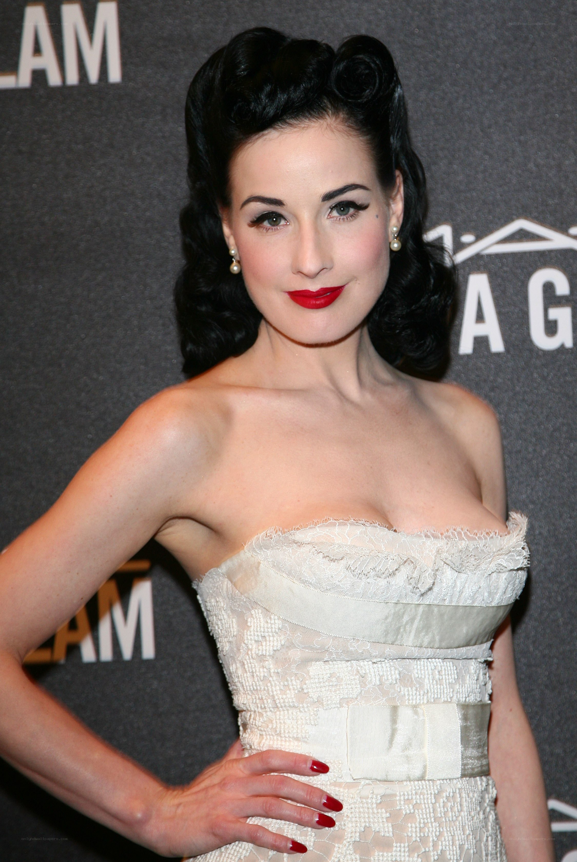 Dita Von Teese at event