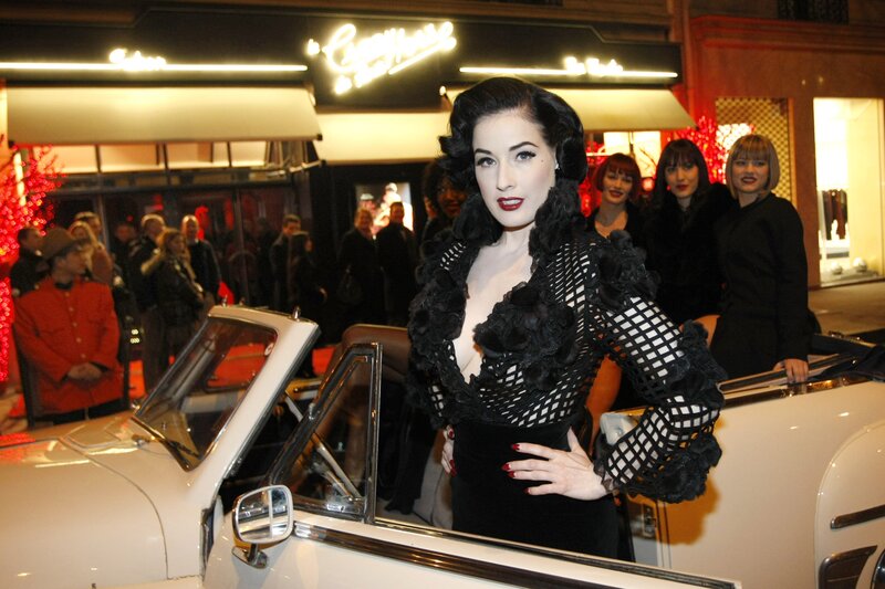 Dita Von Teese at event