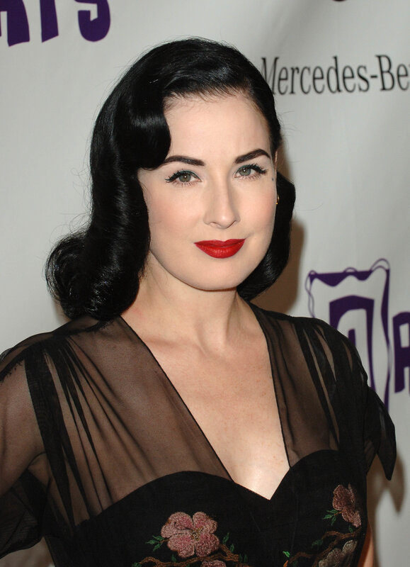 Dita Von Teese at event