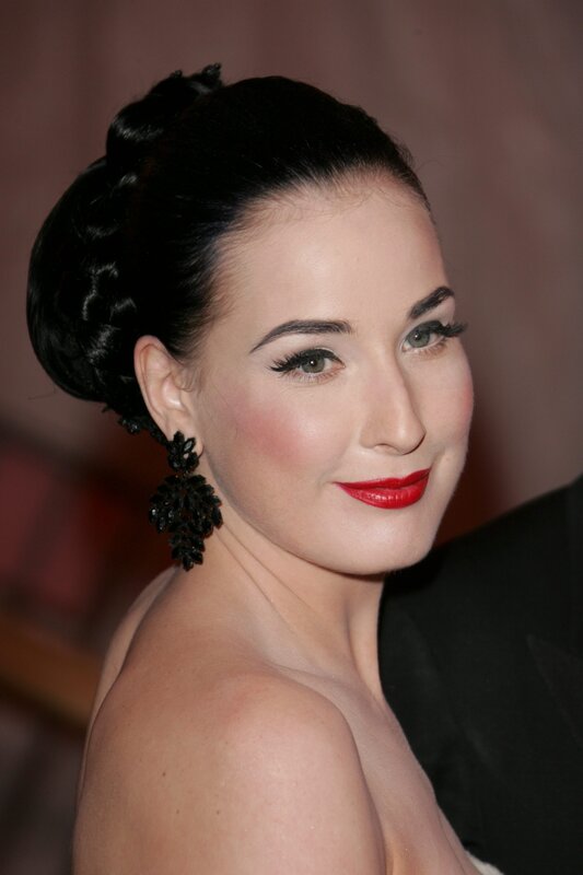 Dita Von Teese at event