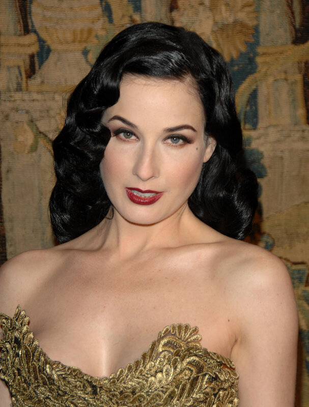 Dita Von Teese at event