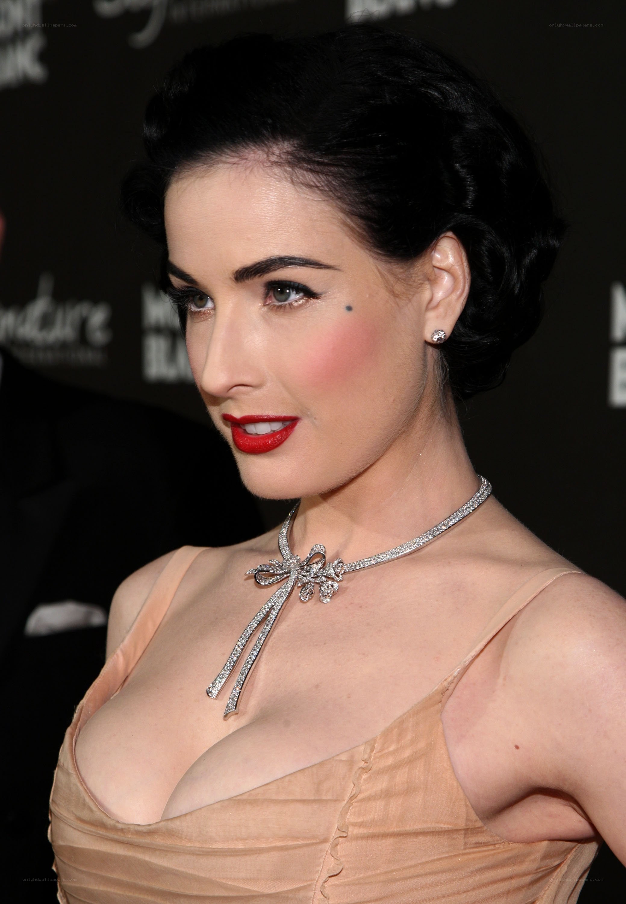Dita Von Teese at event