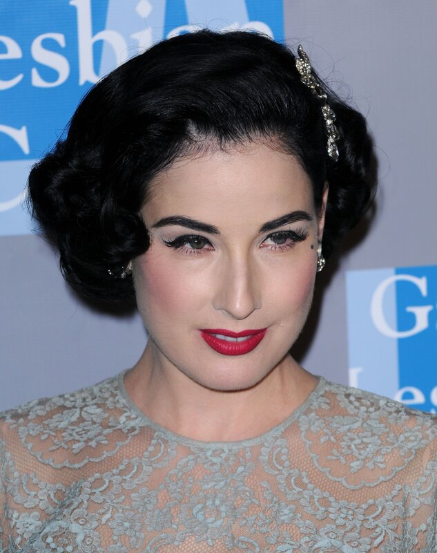 Dita Von Teese at event