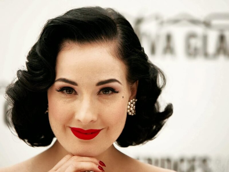 Dita Von Teese at event