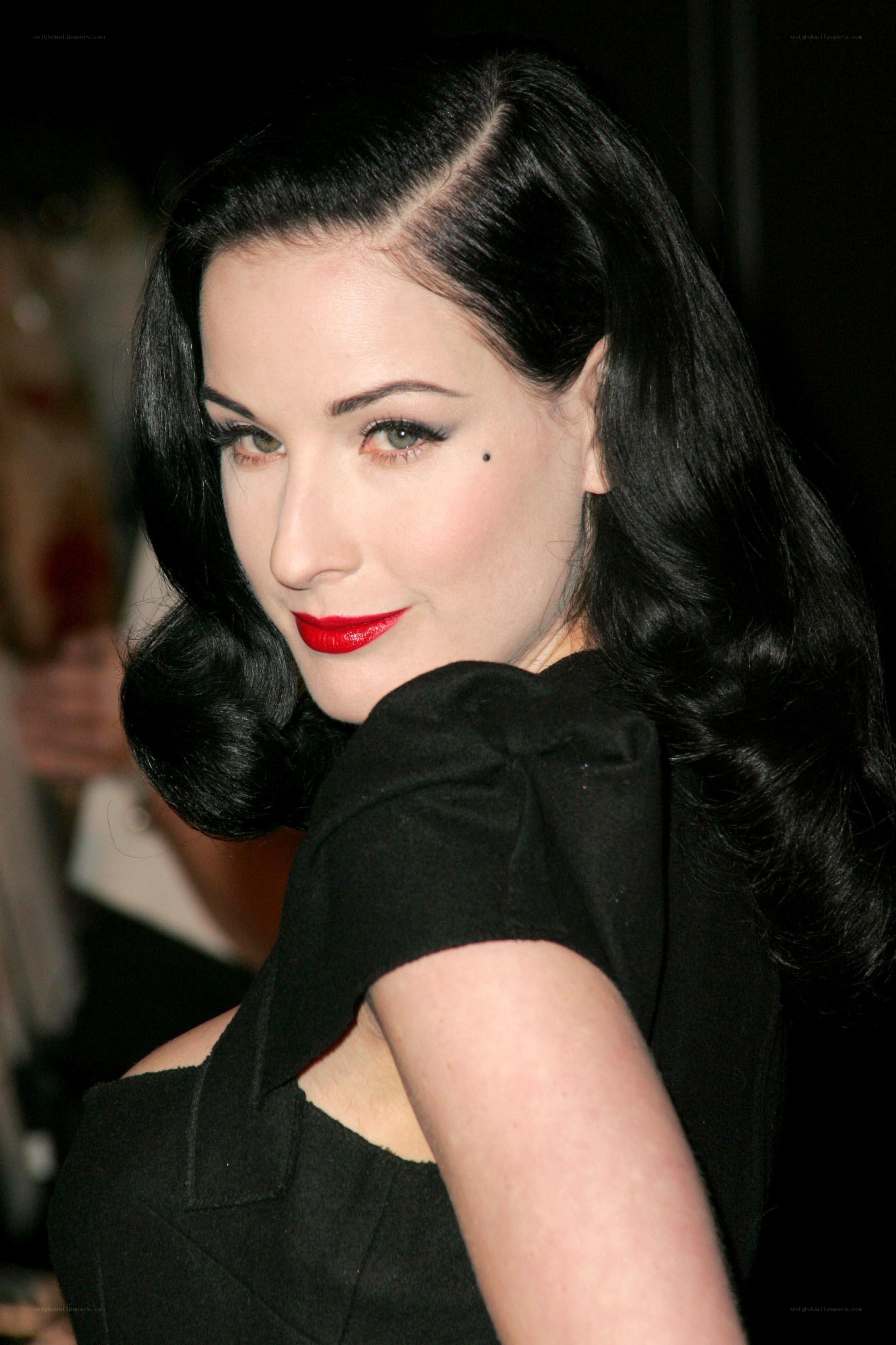 Dita Von Teese at event