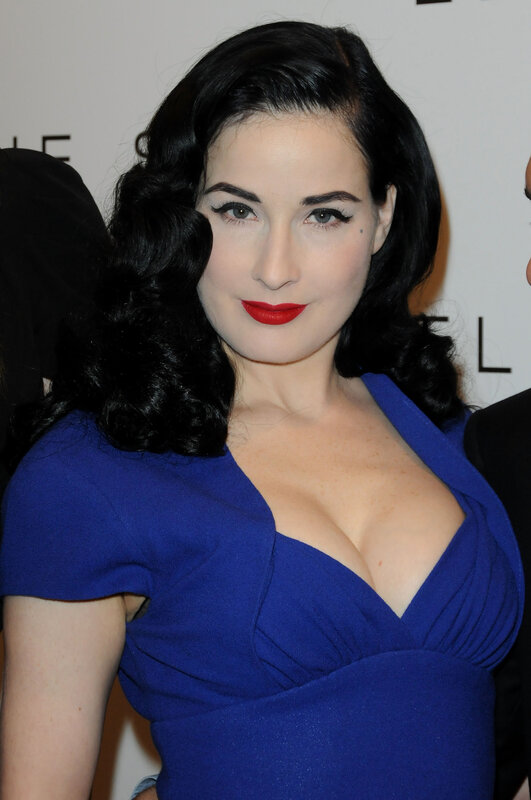 Dita Von Teese at event
