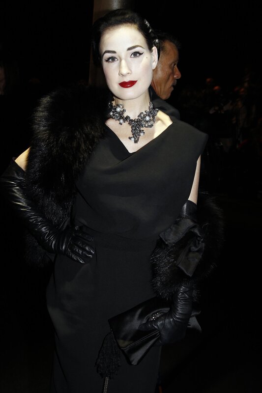 Dita Von Teese at event