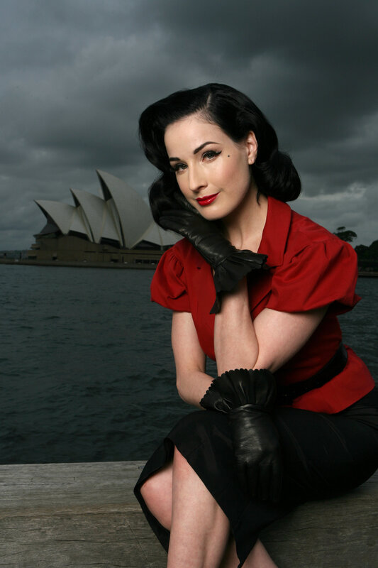 Dita Von Teese in Sydney