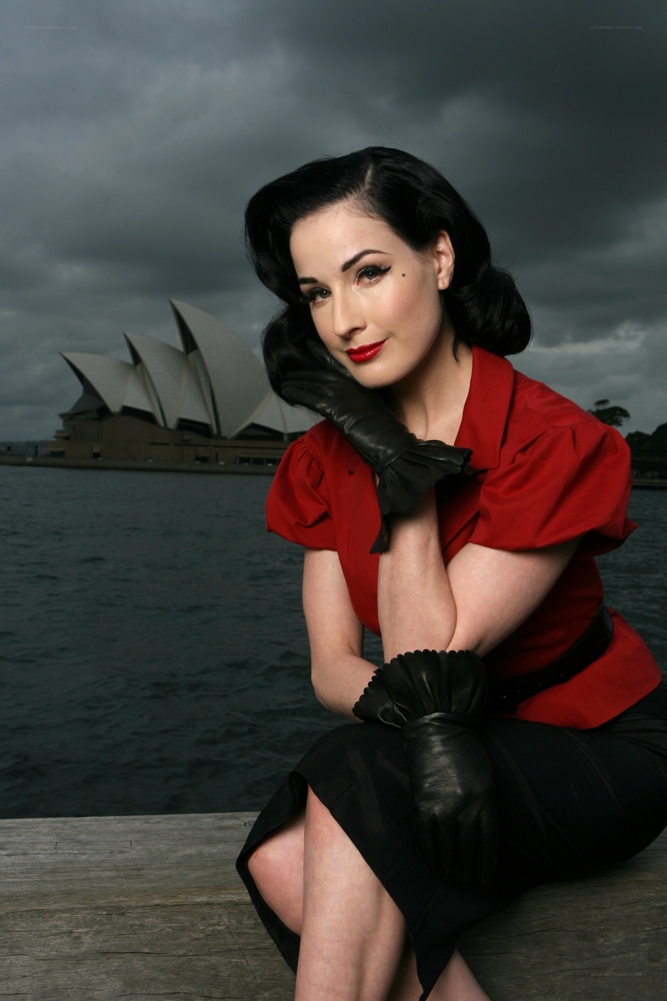 Dita Von Teese in Sydney