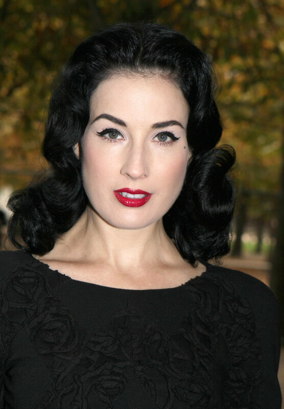 Dita Von Teese portrait