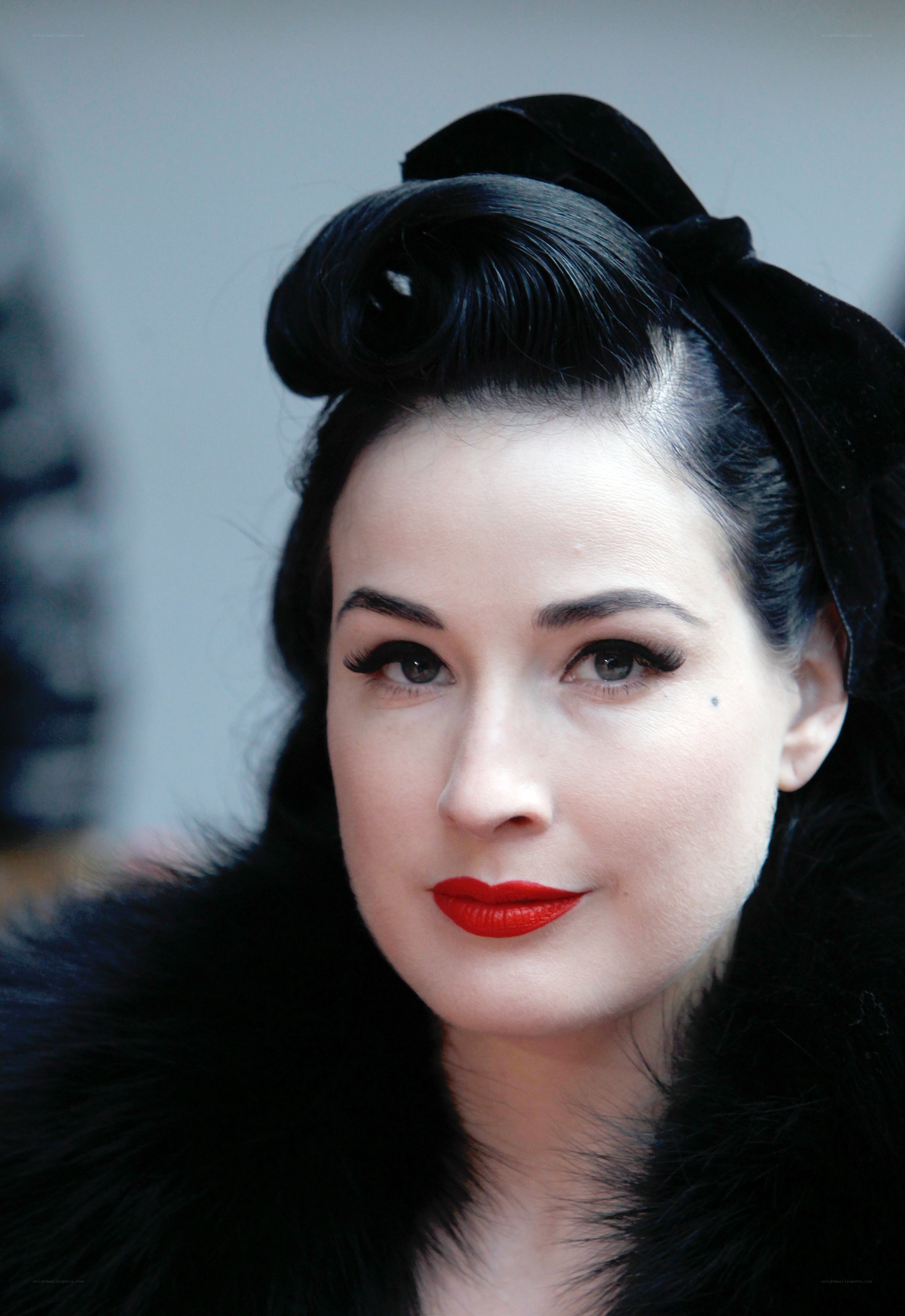 Dita Von Teese portrait