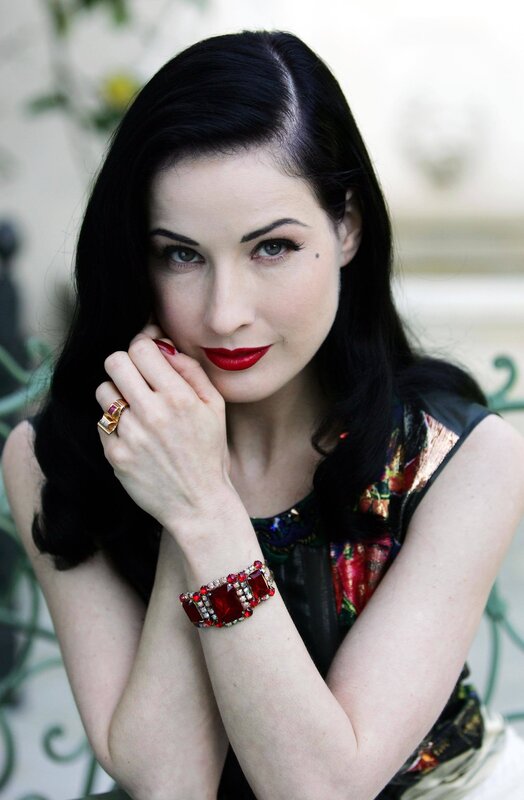 Dita Von Teese portrait