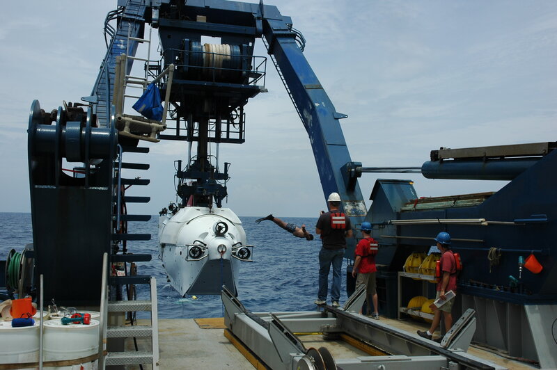 Diver Entering Ocean
