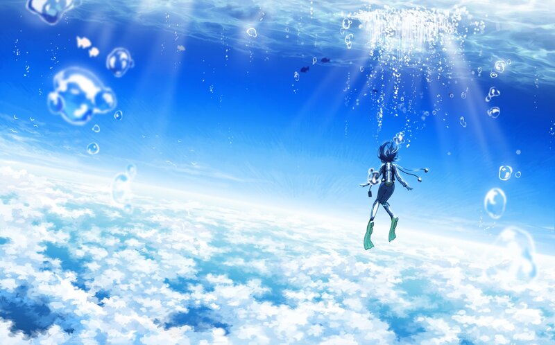 Diver Underwater