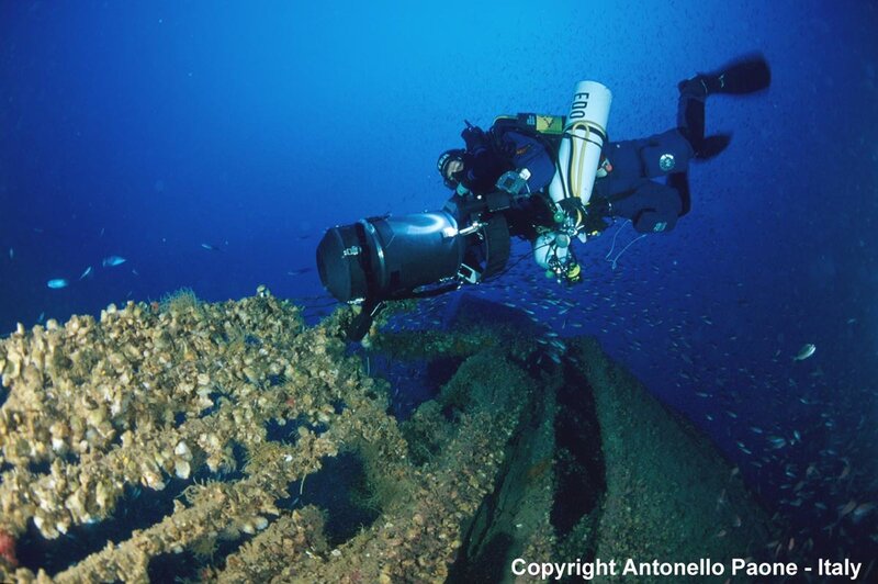 Diver with Camera
