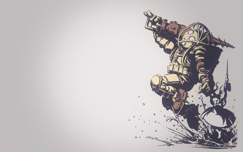 Diver with Drill
