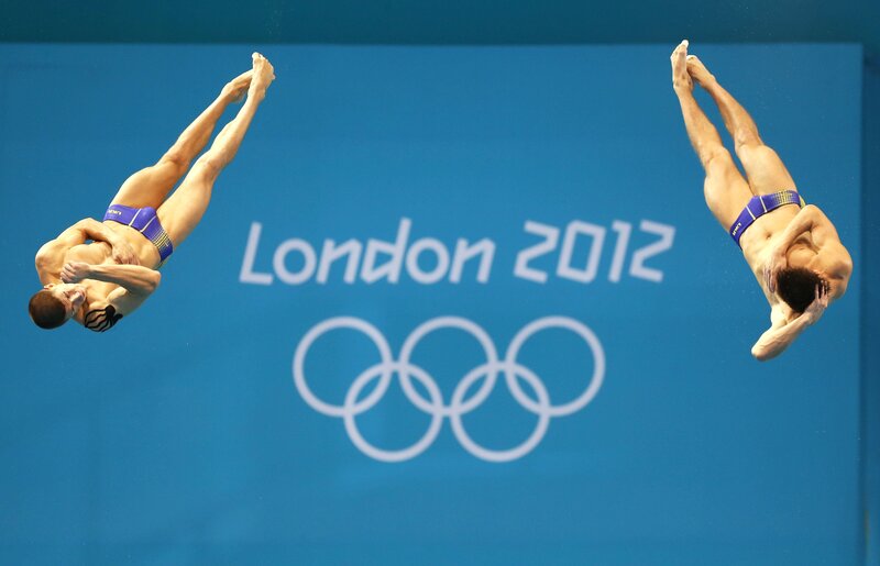 Divers at London 2012 Olympics
