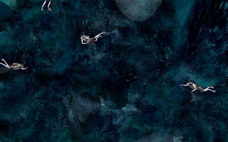 Divers Underwater