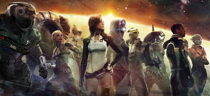 Diverse Alien Characters — Orange