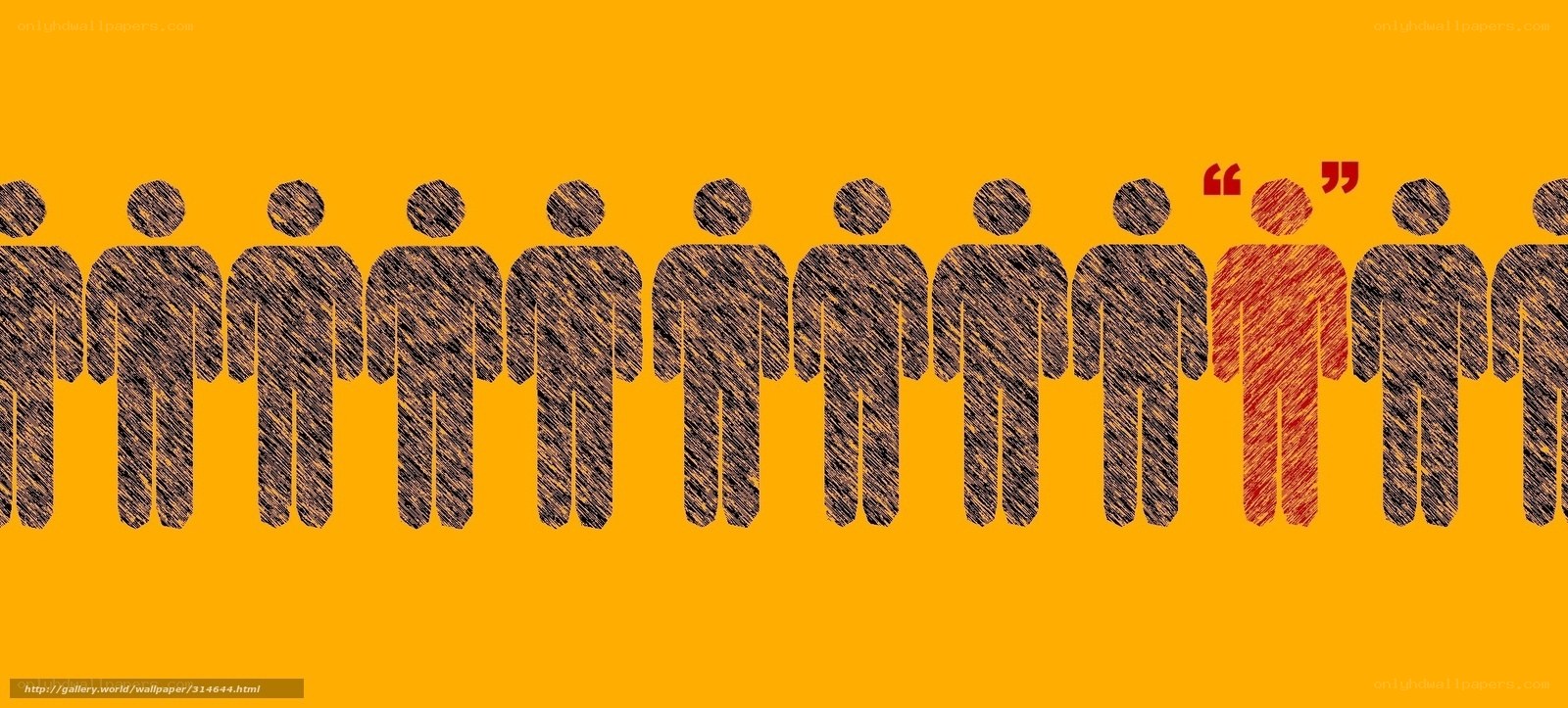 Diversity in a crowd