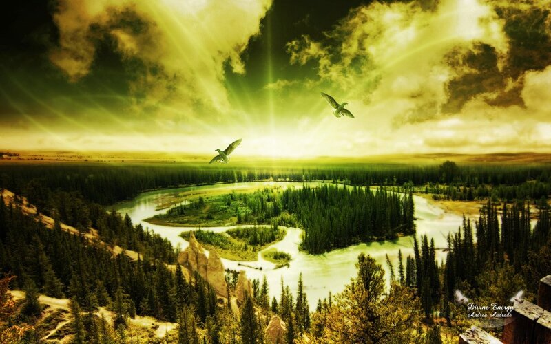 Divine energy landscape