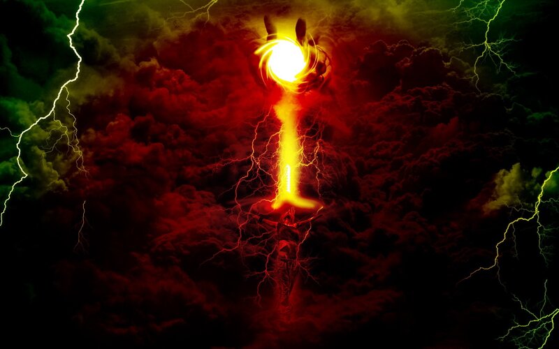 Divine lightning storm