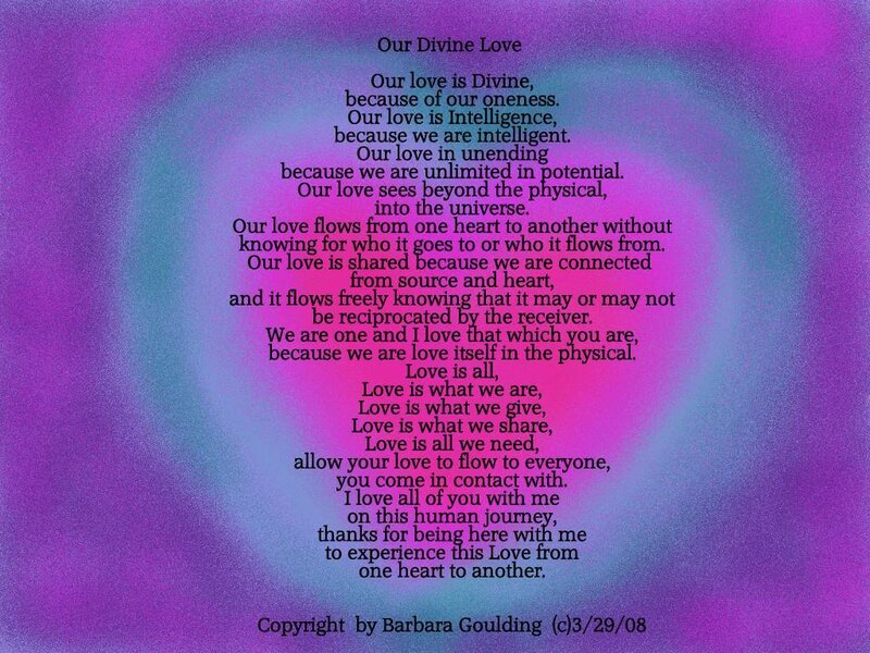 Divine Love Poem