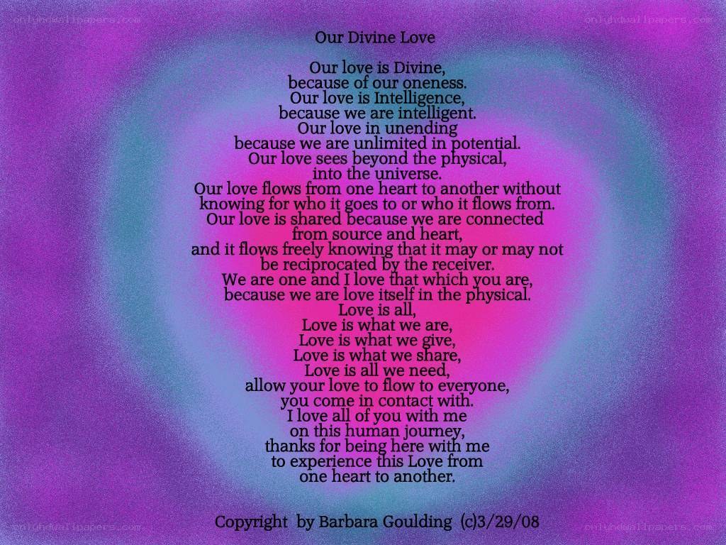 Divine Love Poem