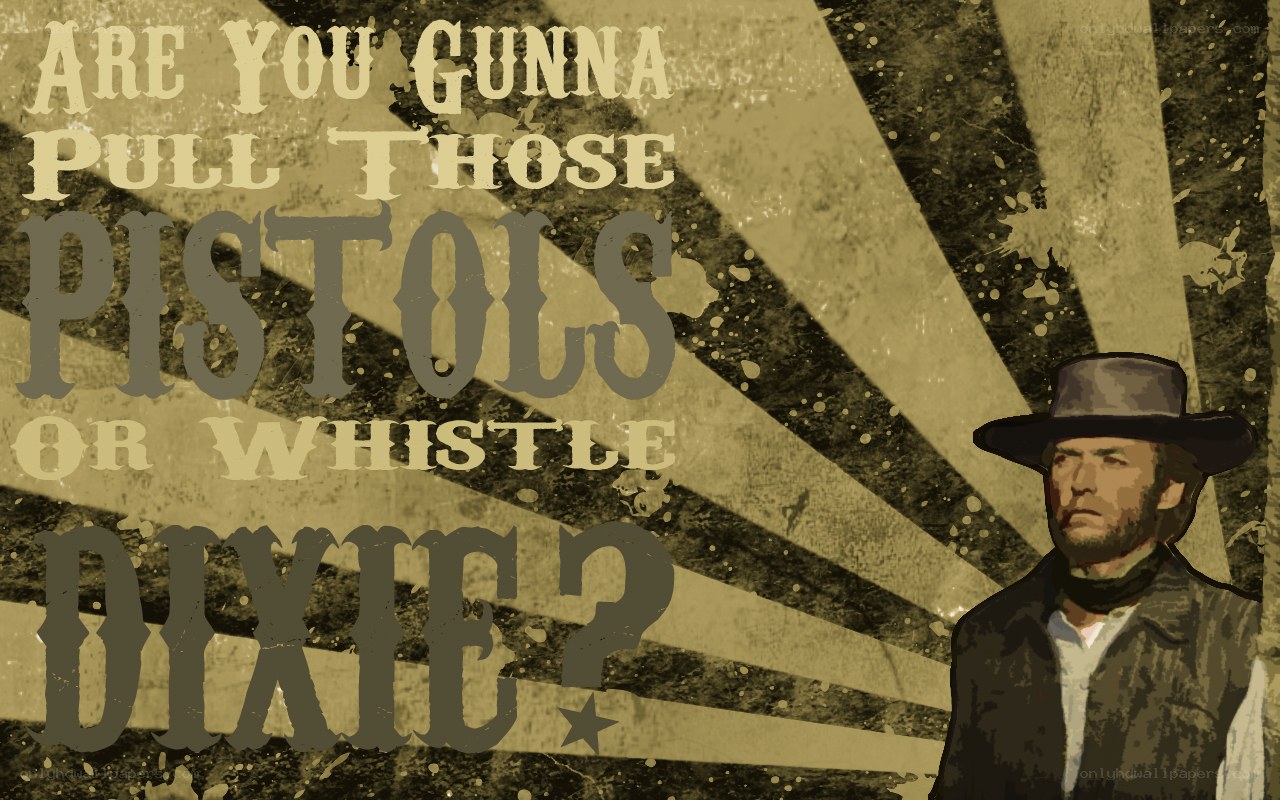 Dixie gunfight poster