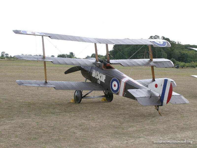 Dixie II biplane on display