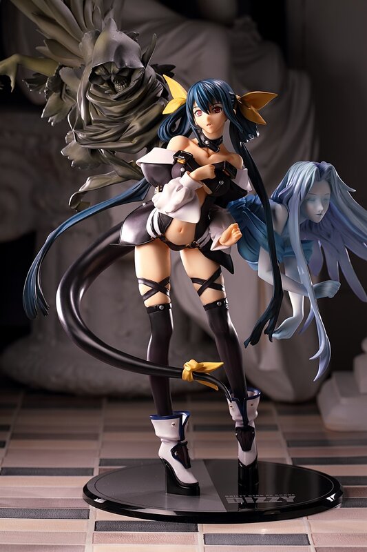 Dizzy figure with spirits