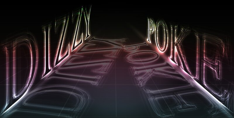 Dizzy Poker neon sign