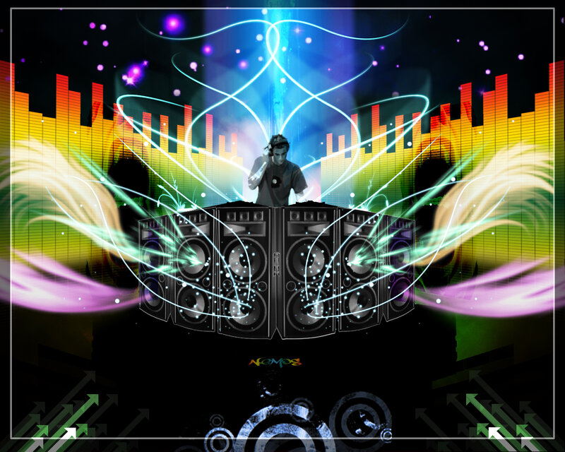 Dj at a Concert — Black