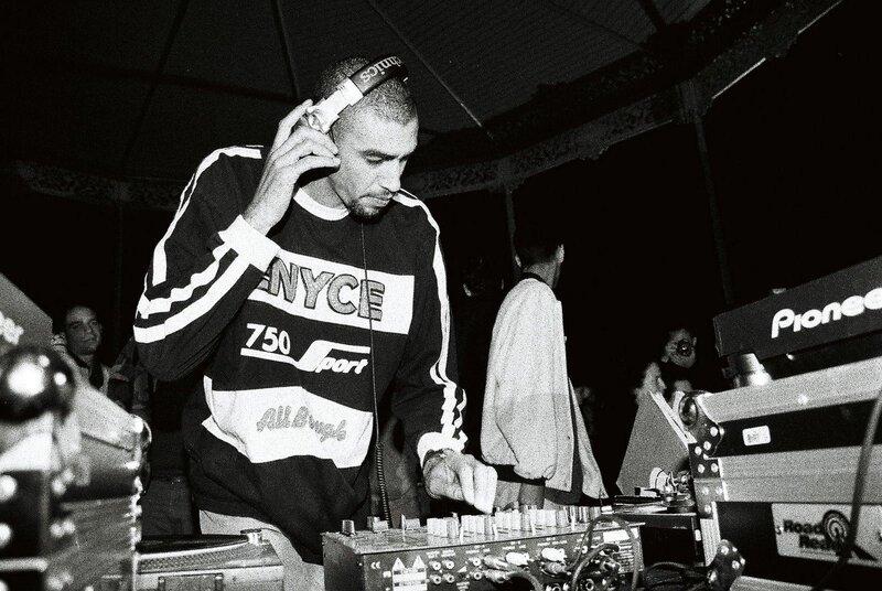 Dj at a Music Event — Black