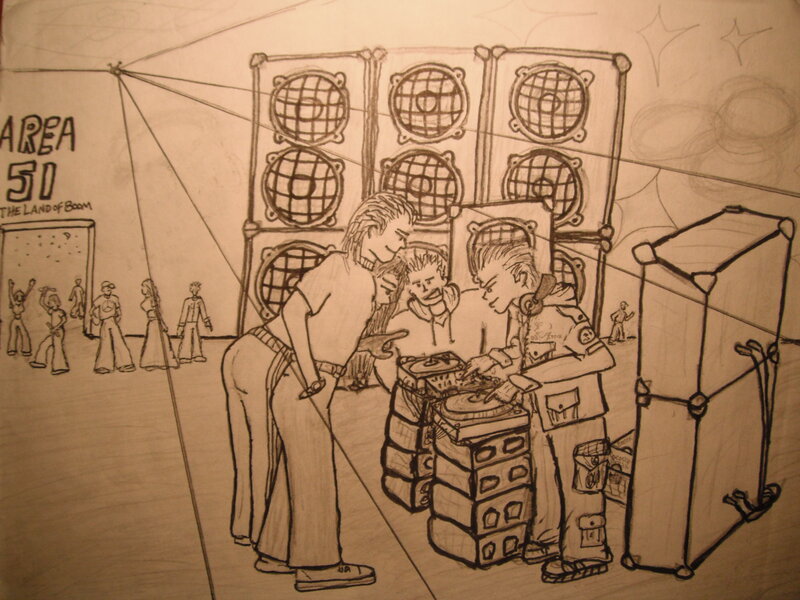 DJ at a Music Event — Brown
