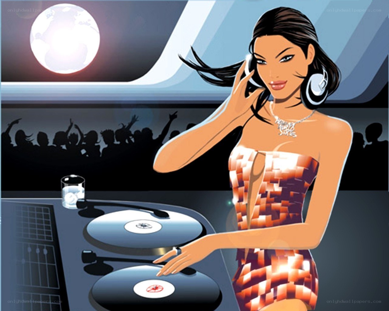 Dj at the club