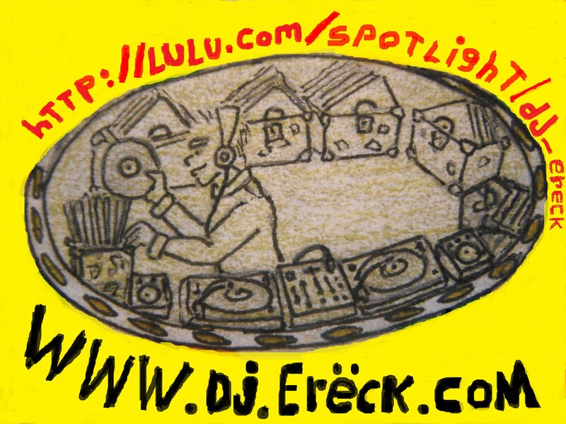 Dj at Turntables — Yellow