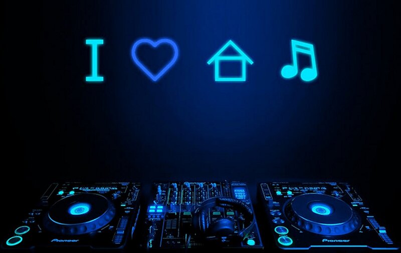 DJ Equipment on Table