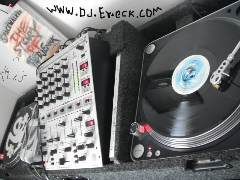 DJ Equipment Setup — Black, Functional