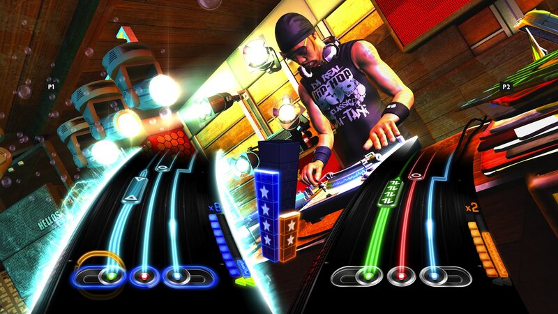 DJ in a Music Game