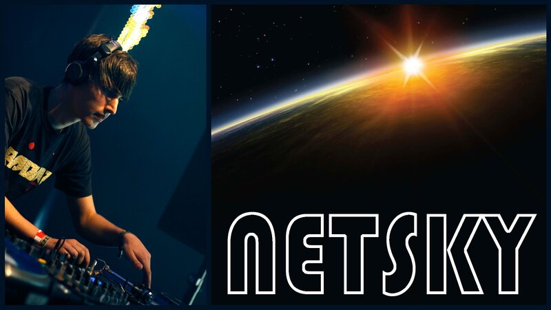DJ Netsky performing