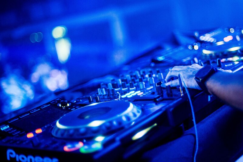 DJ Operating Turntable