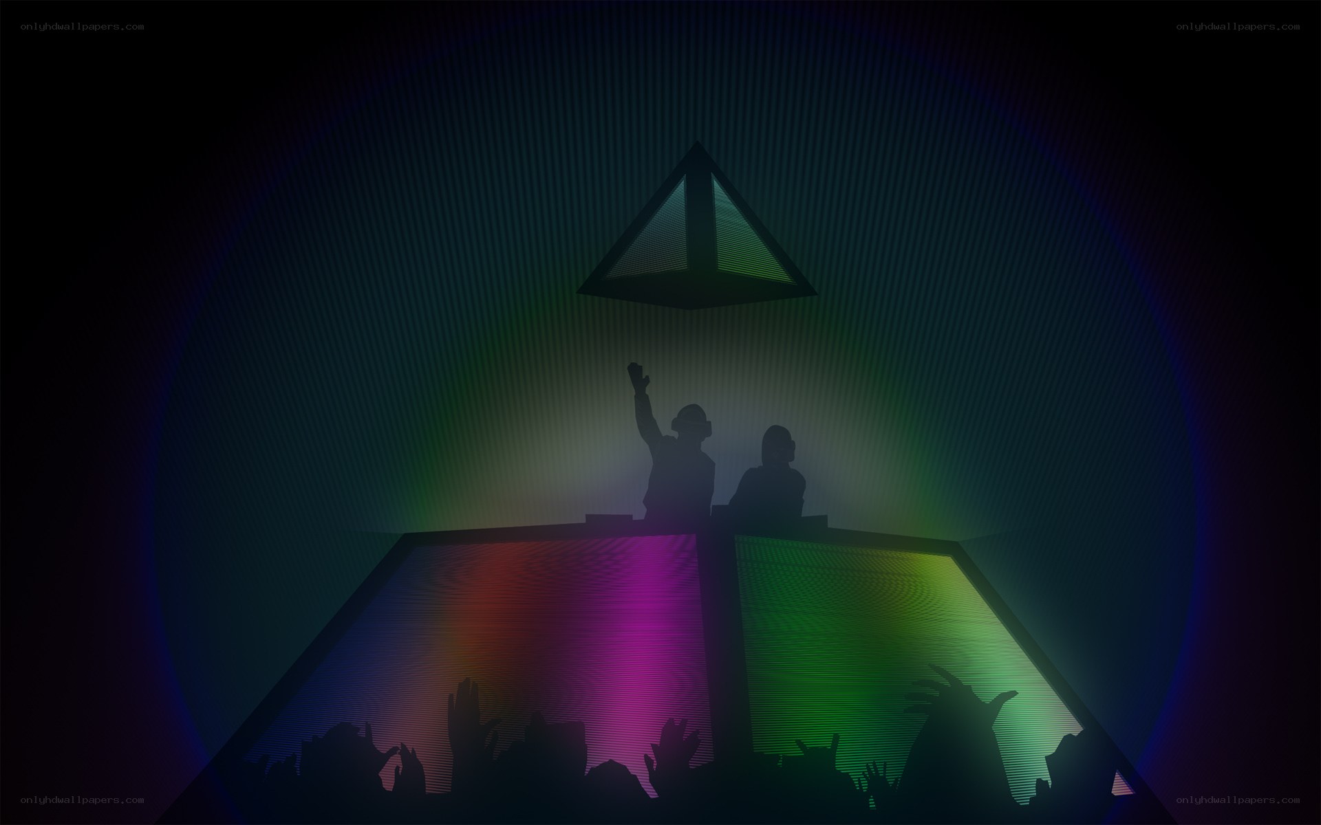 DJ performance at a concert